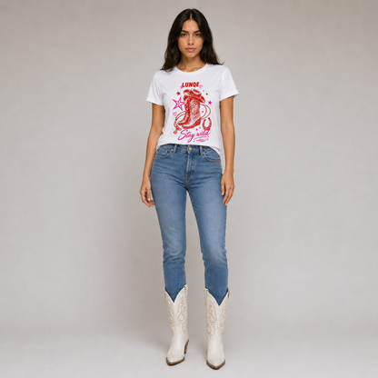 Cotton Western Graphic T-shirt