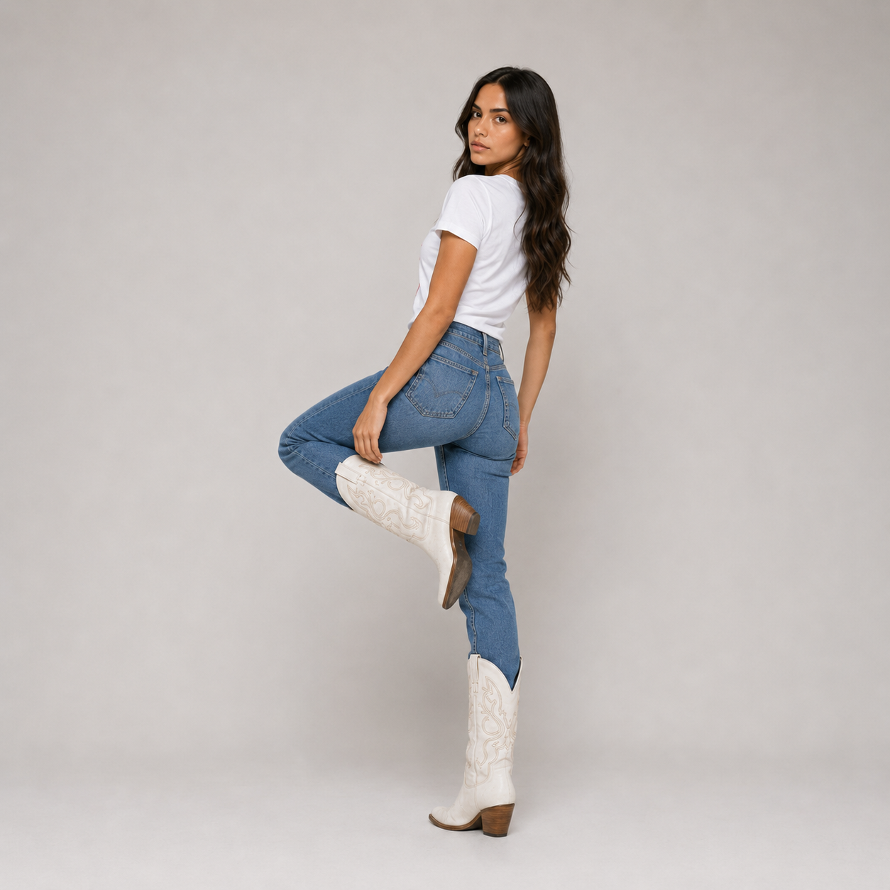 Cotton Western Graphic T-shirt