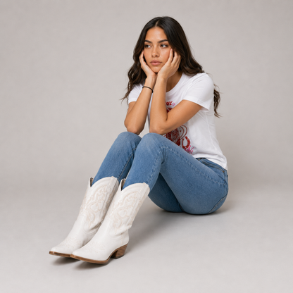 Cotton Western Graphic T-shirt