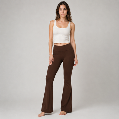 High Waist Flared Yoga Pants
