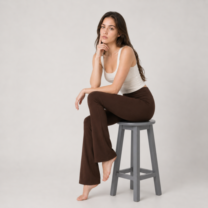 High Waist Flared Yoga Pants
