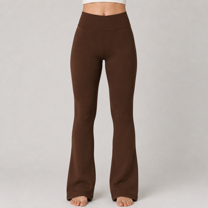 High Waist Flared Yoga Pants