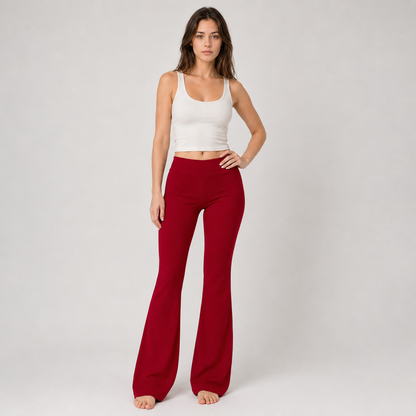 High Waist Flared Yoga Pants
