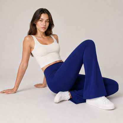 High Waist Flared Yoga Pants