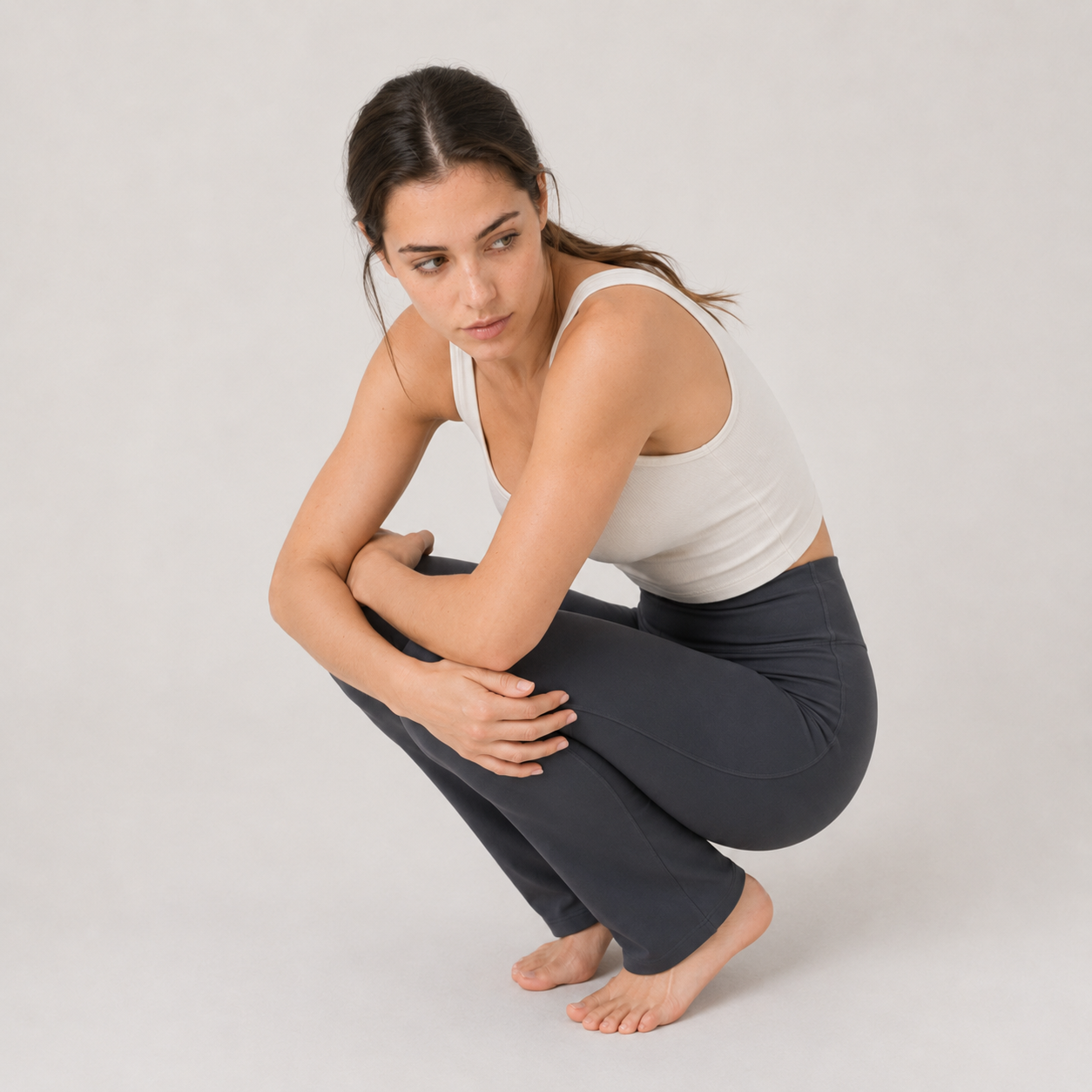 High Waist Flared Yoga Pants