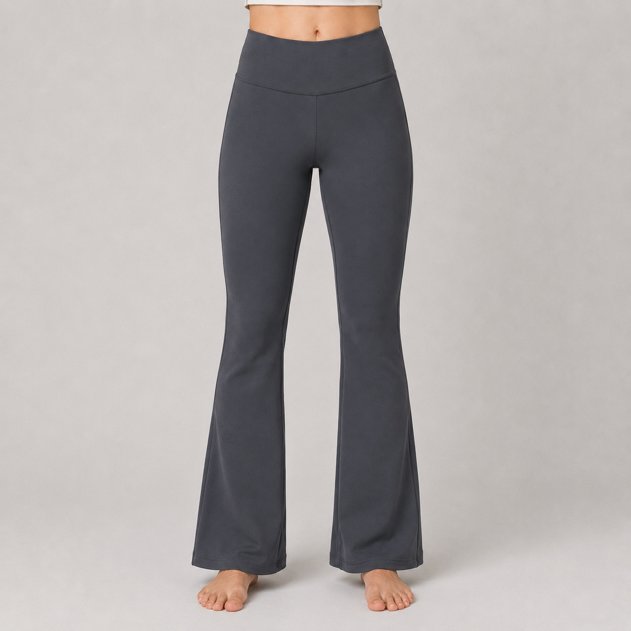 High Waist Flared Yoga Pants