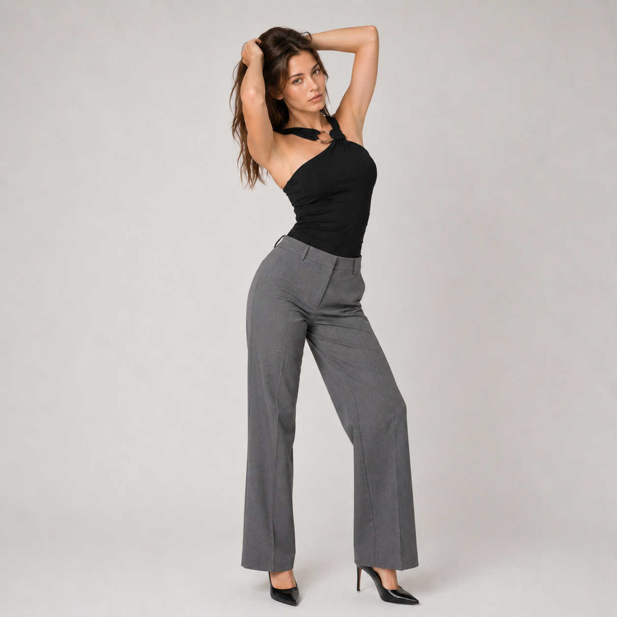 Halter Neck Sleeveless Top