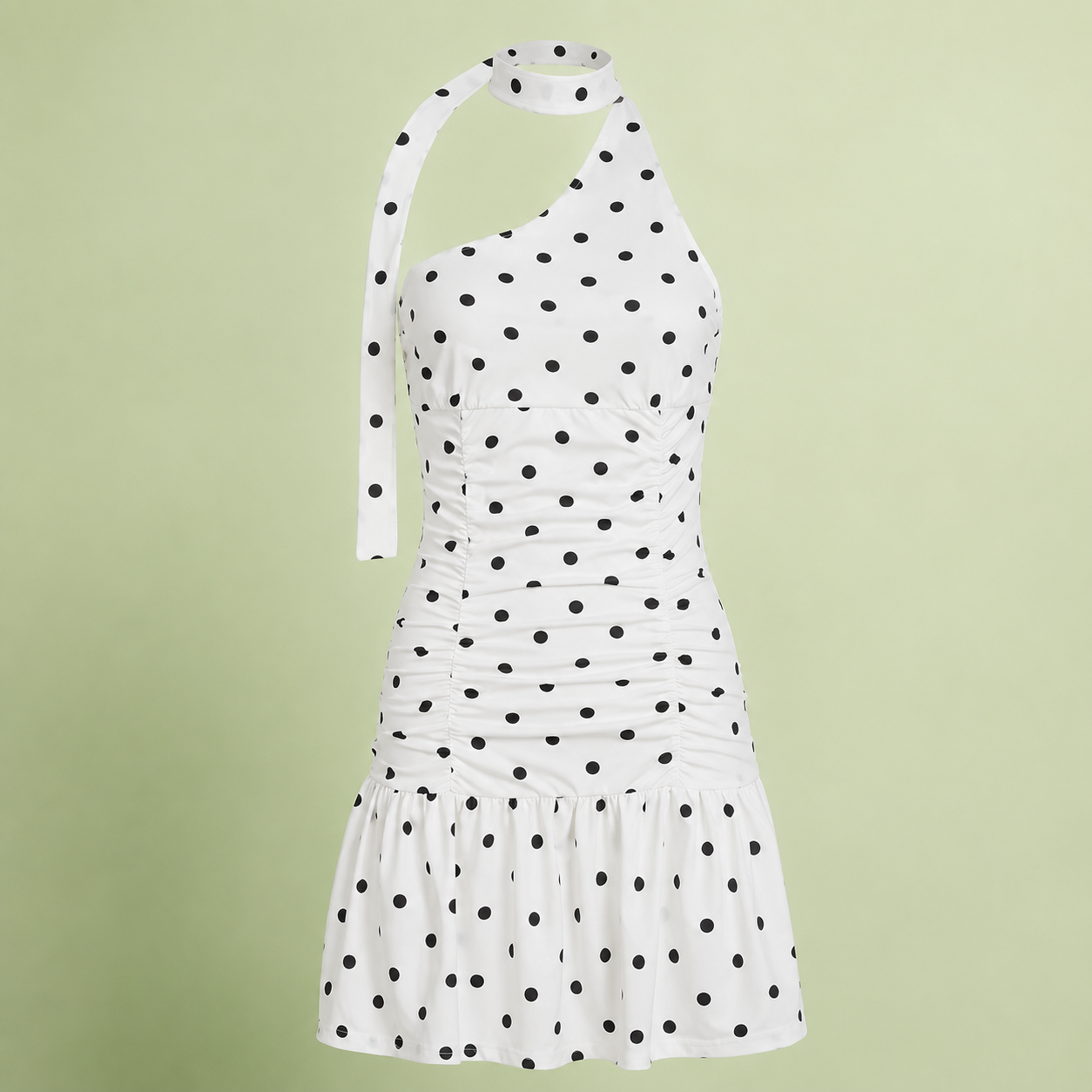 Polka Dot Mini Dress